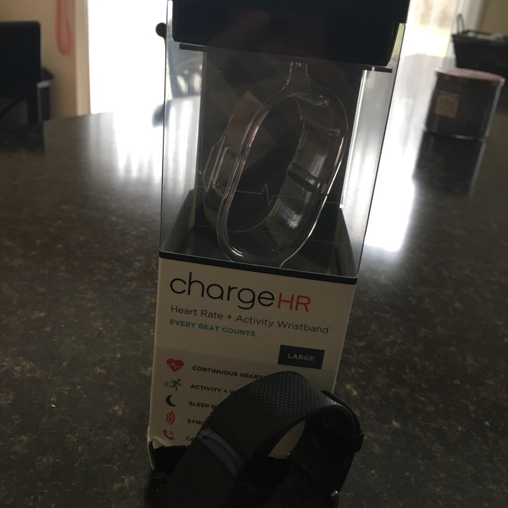 Fitbit charge HR BLACK